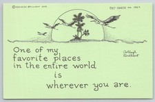Ashleigh Brilliant Pot-Shots No. 1567 Postcard 1979 -