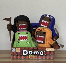 2026 DOMO Domo-Kun Target Halloween Costume Complete Set Of 4 Plush NWT Domo picture