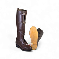 WW1 PERIOD BRITISH CAVALRY OFFICERS BOOTS - RIDING BOOTS REPRO, Made To Order picture