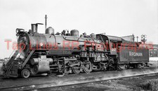 Virginian Ry  #447 2-8-2 Norfolk VA 5-1954 by Bruce Black New 5x8 Photo picture