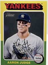 2024 Topps Heritage Baseball #112 Aaron Judge, New York Yankees picture