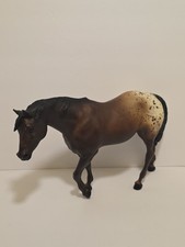 Breyer Traditional Indian Pony Dark Bay Appaloosa Model #174 Made In USA picture