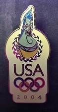 USA Olympic Logo - Hades Disney Pin 30899 HADES VILLAIN FROM HERCULES PIN 2004 picture