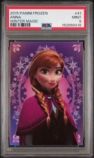 2015 Disney Frozen Anna *RED* Refractor PSA 9 Mint *ultra Rare Winter Magic picture