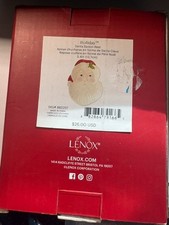 New Lenox Hosting the Holidays Santa Claus Spoon Rest Christmas picture