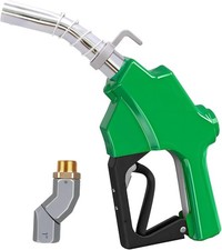 1'' NPT Automatic Fuel Nozzle with Fuel Hose Swivel & Hook, Auto Shut-Off Alumin picture