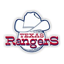 Texas Rangers Retro Precision Cut Decal picture