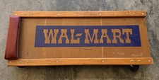RARE Vintage Walmart Wal-Mart Mechanic Creeper Frontier Logo picture