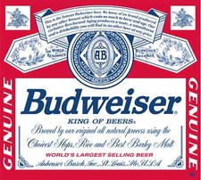 Budweiser Vinyl Sticker Decal 14
