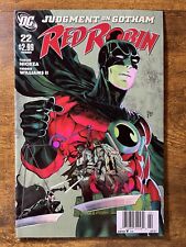 RED ROBIN 22 EXTREMELY RARE NEWSSTAND VARIANT GUILLIUM  MARCH COVER DC 2011 picture