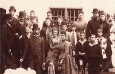 Royal Family Group British? Royalty #2 RPPC Photo Postcard COPY picture