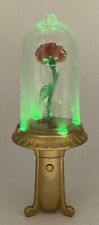 Disney Parks Beauty & the Beast Musical Light Up Spinning Rotate Enchanted Rose picture