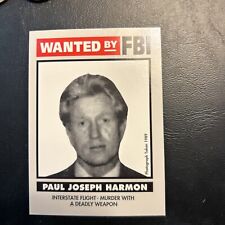Jb2 1993 wanted By The Fbi #71 Paul Joseph Harmon picture
