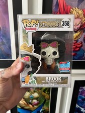 Funko Pop ONE PIECE Brook ( With Guitar)2018 Fall Convention Exclusive #358 picture
