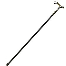 Freemason Walking Stick Master Free Mason Cane Masonic Seal G Square&Compasses picture