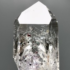 2 Moving Bubbles Rare Dow Record Keeper Lilac Brandberg Amethyst Enhydro Point picture