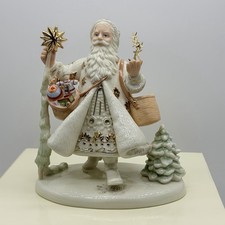Lenox Classic Star Man Santa Figurine Holiday 2006 Limited 24K Gold Christmas picture