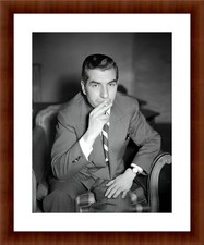 Lucky Luciano 8.5 x 11 Black & White Unframed Collectable Photograph picture