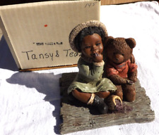 TANSY & TEDI 145 MISS MARTHA HOLCOMBE ALL GOD'S CHILDREN SCULPTURE FIGURINE BOX picture