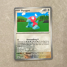 Pokemon TCG Porygon Reverse Holo 137/165 Edition 151 German CP 60 picture