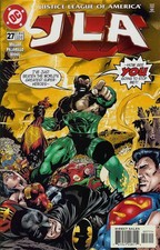 JLA #27 VF/NM; DC | Justice League of America Grant Morrison Mark Millar - w/Bag picture