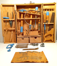 Vintage Billy Builder's 41 pc. Carpenter Tool Kit for Young Carpenters Children picture