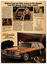 Vintage - 1970s Oldsmobile Wagon Original Print Ad (8in x 11)  Advertisement picture