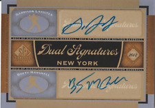 Garrison Lassiter & Brett Marshall 2012 UD SP Edition autograph auto card NYY24 picture