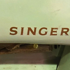 SINGER 99 Vintage Original Domestic Sewing Machine, Green, SIMANCO CAN 33681 picture