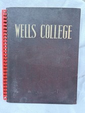 Vintage Wells College Aurora New York Commemorative Photo Album 1940/50s picture