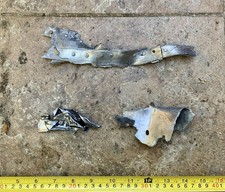 Three titanium relics recovered from the crashsite of SR-71 No. 61-7970 Lot 1155 picture