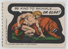 1974 Topps Marvel Comic Book Heroes Test Issue Ka-Zar 8po picture