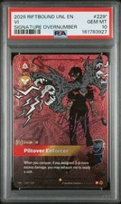 2026 RIFTBOUND: LEAGUE OF LEGENDS UNL-UNLEASHED VI - PILTOVER ENFORCER PSA 10 picture