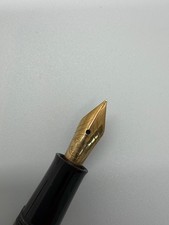Pelikan fountain pen 400NN M&K nib 14C-585 brown stripe picture