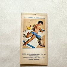Vtg Signed Elvgren PinUp Girl Calendar Pocket Notebook 69-70 Risqué Advertising picture