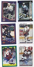 Marc Moro Signed Hockey Card Sault Ste Marie 1997  picture