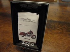 HARLEY DAVIDSON STREET GLIDE ZIPPO LIGHTER MINT IN BOX picture