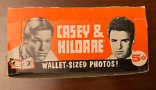 1962-TOPPS-DR CASEY AND KILDARE-EMPTY Cello Pack BOX with Insert Sheet-Very Rare picture