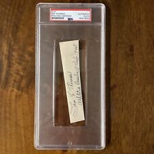 RARE PSA/DNA IRA THOMAS Vintage Baseball Signed Autograph Died 1958 Slabbed picture
