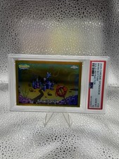 2025 Topps Chrome SpongeBob Bikini Bottom Gold Refractor /50 PSA 10 Pop 3 picture