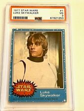 1977 Topps Star Wars #1 Luke Skywalker PSA 3 VG  Rookie Blue Border picture