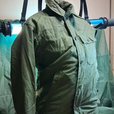 Vietnam Era Cold Weather Permeable Jacket OD Green Small (34-36) NSN 8415-0 picture
