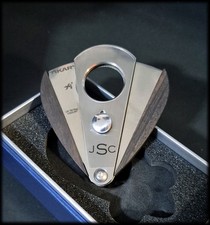 Xikar XI3 Cigar Cutter Black Macassar Ebony | Custom Engraved | Authentic & New picture