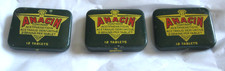 All 3 Vintage Anacin Analgesic 12 Tablet EMPTY Pocket Tins Container Miniature picture