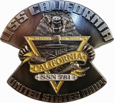 USS California SSN-781 US Navy Submarine Challenge Coin 2.2 Inches 144 picture
