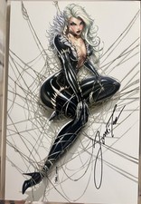 Devils Deviants 1 Metal Black Cat Signed Jamie Tyndall W/COA picture