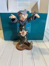 WDCC Dancing Partners Dopy And Sneezy RARE IN BOX WITH Sealed COA picture