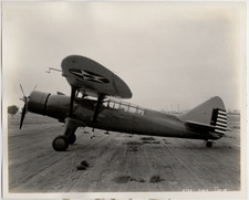 1936 Douglas O-46A Observation Plane Factory Photo, U.S. Army Air Corps 35-161 picture