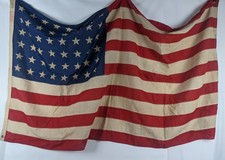 Vintage Lexington 48 Star American Flag 3x5 Sewn Cotton USA Fast Colors picture