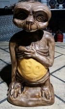 Vintage 1984 Handmade E.T. Extra-Terrestrial Ceramic Night Light Lamp 13